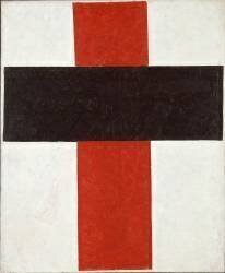 Croix suprématiste hiérarchique (Kazimir Malevitch) - Muzeo.com