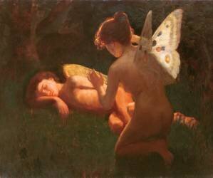 Cupidon et Psyché (Jameson Middleton) - Muzeo.com