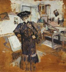 Dame au voile (Edouard Vuillard) - Muzeo.com