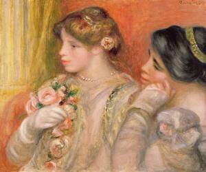Dans La Loge (Auguste Renoir) - Muzeo.com