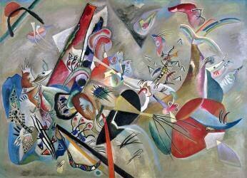 Dans le gris (Wassily Kandinsky) - Muzeo.com
