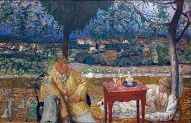 Dans le jardin (Pierre Bonnard) - Muzeo.com