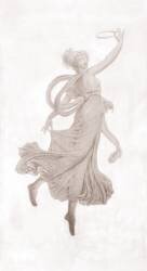 Danseuse Pompéïenne (Louis Lafitte) - Muzeo.com