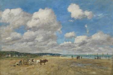 Deauville, 1893 (Eugène Boudin) - Muzeo.com