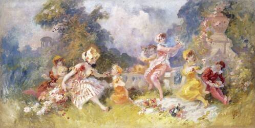 Déjeuner sur l'Herbe (Jules Chéret) - Muzeo.com
