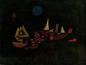 Départ des bateaux (Paul Klee) - Muzeo.com