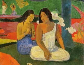 Détail d'Arearea (Joyeusetes) (Paul Gauguin) - Muzeo.com