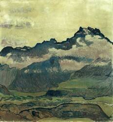 Dents-du-Midi (Ferdinand Hodler) - Muzeo.com