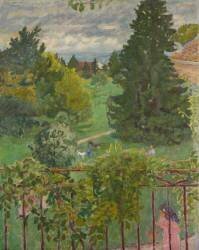Depuis le balcon (Pierre Bonnard) - Muzeo.com