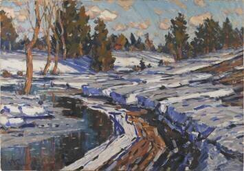 Dernière neige (Wihelms Purvitis) - Muzeo.com