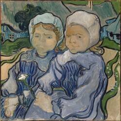 Deux fillettes (Vincent van Gogh) - Muzeo.com