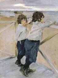 Deux garçons (Valentin Serov) - Muzeo.com