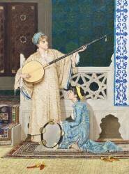 Deux musiciennes (Osman Hamdi Bey) - Muzeo.com