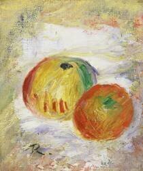 Deux pommes (Auguste Renoir) - Muzeo.com