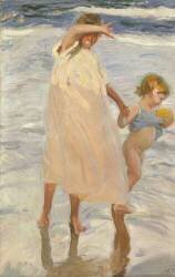 Deux sœur, Valence (Joaquin Sorolla y Bastida) - Muzeo.com