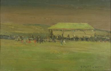 Dieppe Races (Walter Richard Sickert) - Muzeo.com