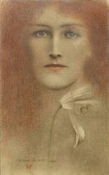 Diffidence (Fernand Khnopff) - Muzeo.com