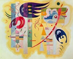 Dominant Violet (Wassily Kandinsky) - Muzeo.com