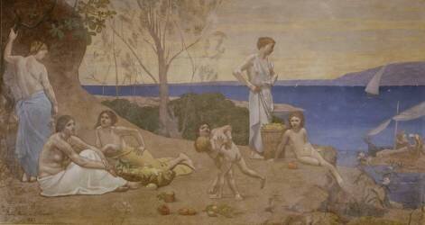 Doux pays (Pierre Puvis de Chavannes) - Muzeo.com