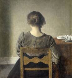 Du repos (Vilhelm Hammershoi) - Muzeo.com