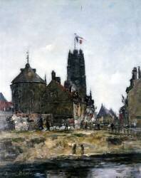 Dunkerque (Eugène Boudin) - Muzeo.com
