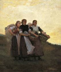 Ecoutez! L'alouette (Winslow Homer) - Muzeo.com