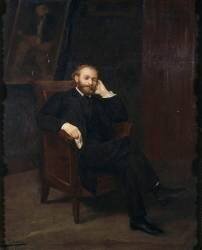 Edouard Manet (Alphonse Legros) - Muzeo.com