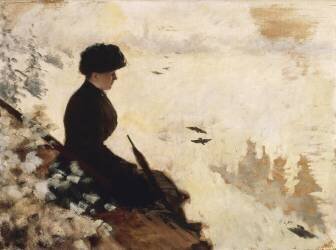 Effet de Neige (Giuseppe de Nittis) - Muzeo.com