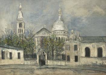 Église Saint-Pierre (Maurice Utrillo) - Muzeo.com