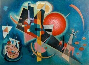 En bleu (Wassily Kandinsky) - Muzeo.com