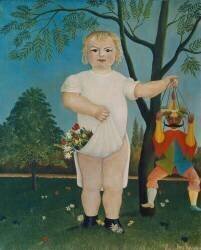 Enfant avec Pantin (Henri Rousseau) - Muzeo.com