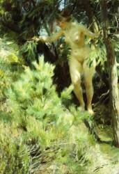 Esprit des bois (Anders Zorn) - Muzeo.com