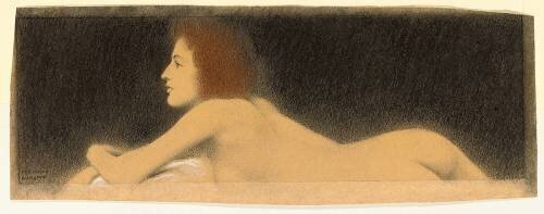 Etude de nu (Fernand Khnopff) - Muzeo.com