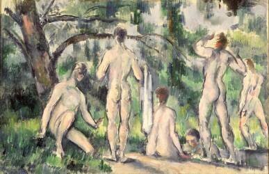 Etude des baigneurs (Paul Cézanne) - Muzeo.com