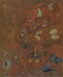 Evocation de Papillons (Odilon Redon) - Muzeo.com