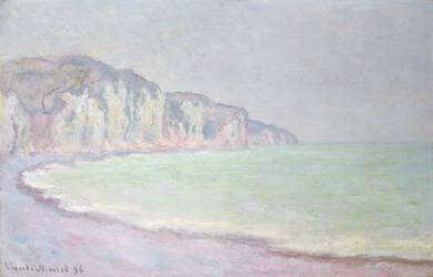 Falaises de Pourville (Claude Monet) - Muzeo.com