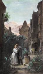 Farewell (Carl Spitzweg) - Muzeo.com