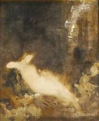 Fée aux griffons (Gustave Moreau) - Muzeo.com