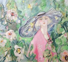 Femme au chapeau (Jacqueline Marval) - Muzeo.com