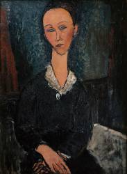 Femme au col blanc (Amedeo Modigliani) - Muzeo.com