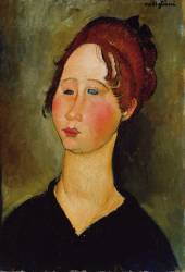 Femme bourguignonne (Amedeo Modigliani) - Muzeo.com