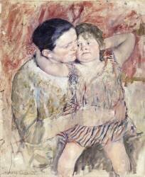 Femme et enfant (Mary Cassatt) - Muzeo.com