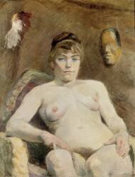 Femme nue (Henri de Toulouse-Lautrec) - Muzeo.com
