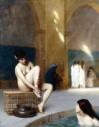 Femme Nue (Jean-Léon Gérôme) - Muzeo.com