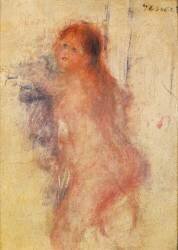 Femme nue debout (Auguste Renoir) - Muzeo.com