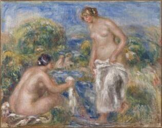 Femmes au bain (Auguste Renoir) - Muzeo.com