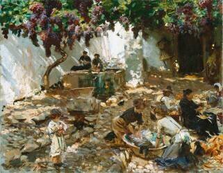 Femmes au travail (John Singer Sargent) - Muzeo.com
