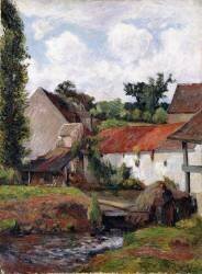 Ferme d'Osny (Paul Gauguin) - Muzeo.com