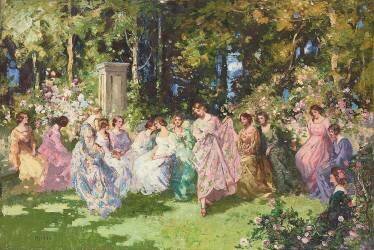 Fete Champetre (Thomas Edwin Mostyn) - Muzeo.com