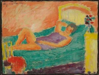Fille couchée (Alexej von Jawlensky) - Muzeo.com
